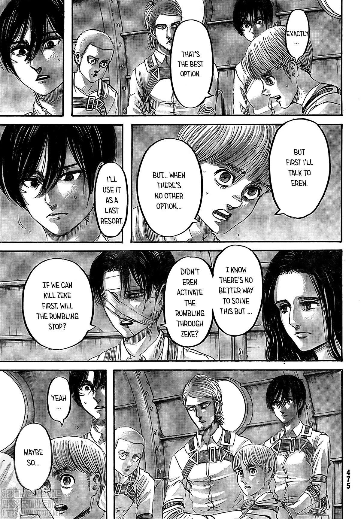 Shingeki no Kyojin Chapter 133 6